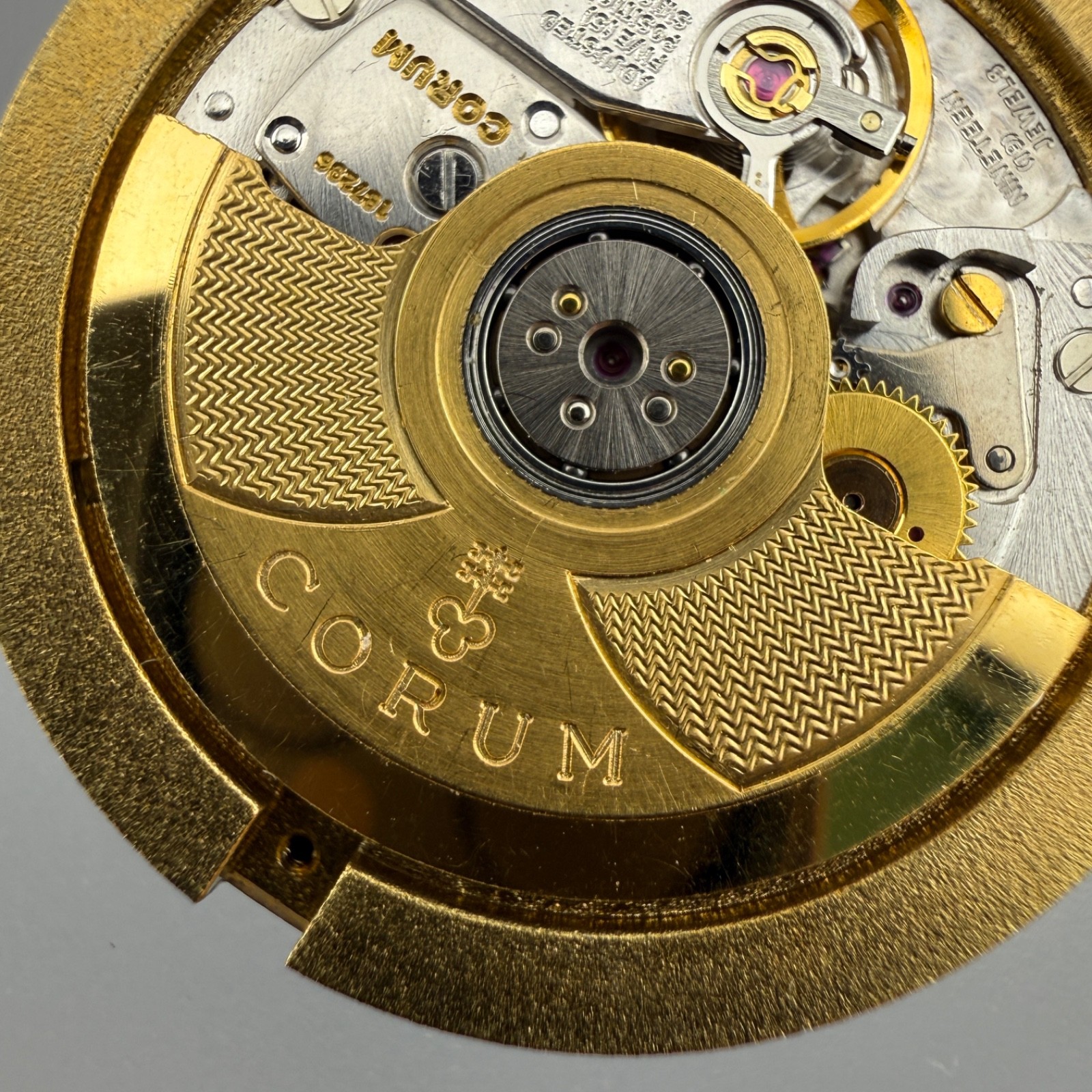 Corum Autom 25mm Watch Movement Power Reserve 26mm Dial Working