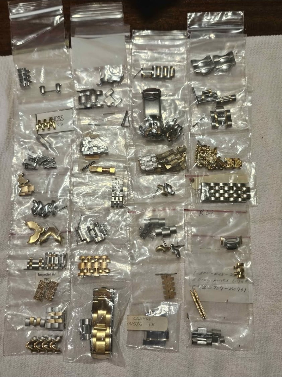 Watch Bracelet Parts – Links, Clasps, End Pieces