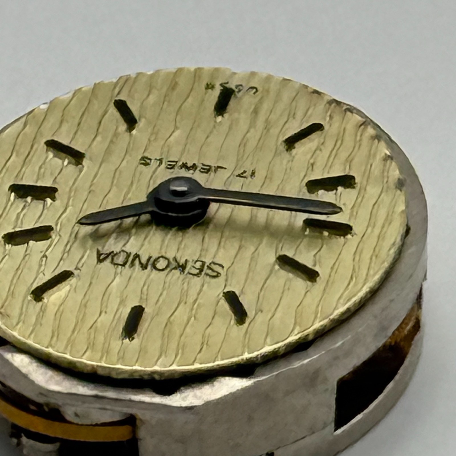 Sekonda USSR Watch Movement Ladies 17 Jewels Manual Wind Parts Repair 13mm