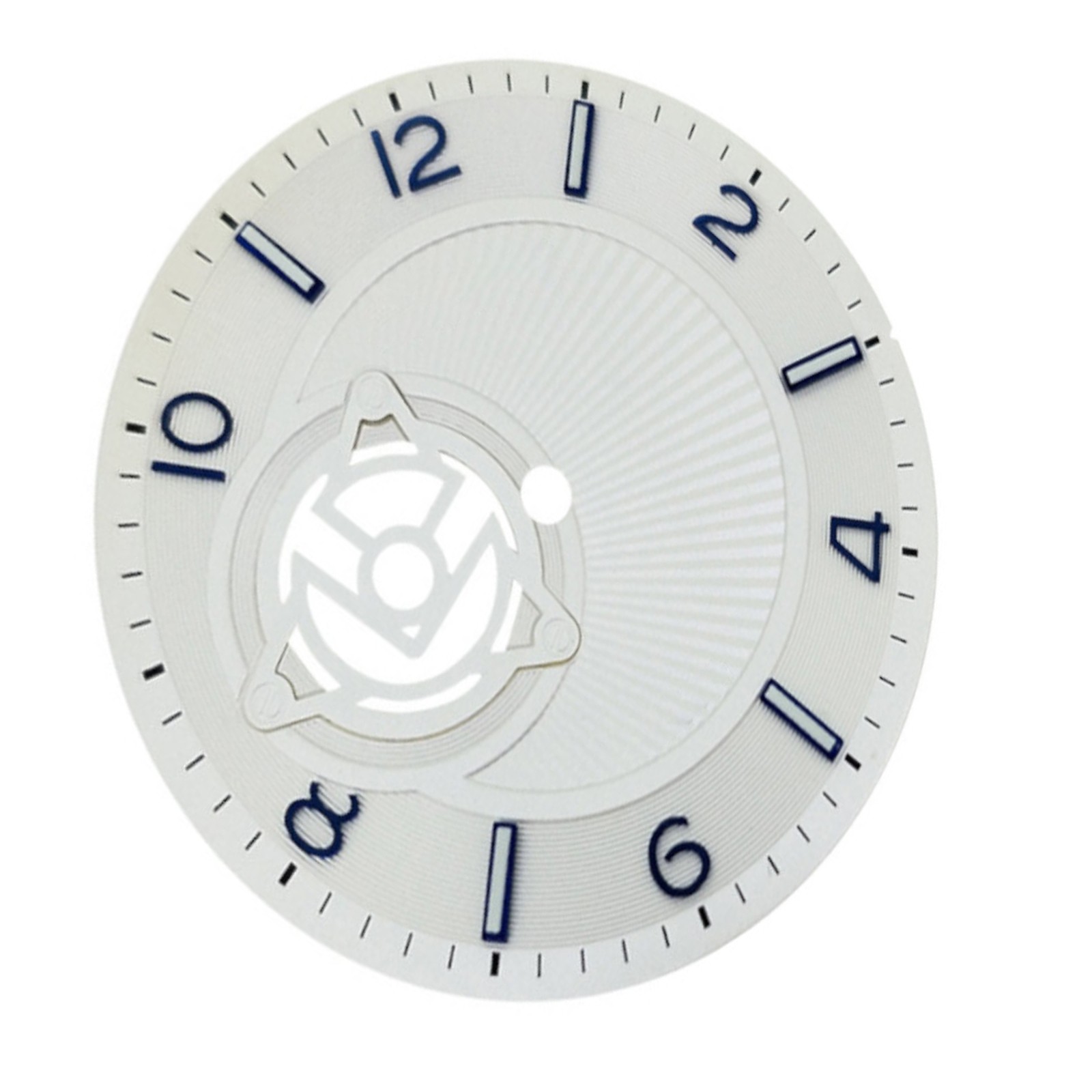 36.5mm Replacement Watch Dial With Green Luminous Part For NH38 Movement D
