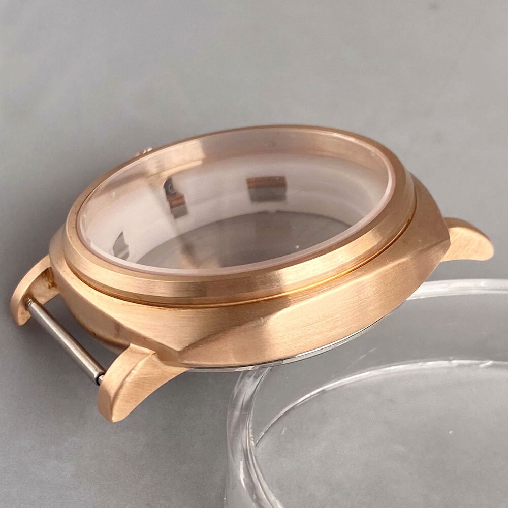 Mod CUSN8 Bronze Case Sapphire Crystal 200m Waterproof Watch Cases For NH35 NH36