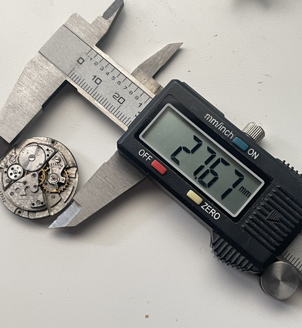 Vintage Eterna Matic Movement Cal 1247T for Parts