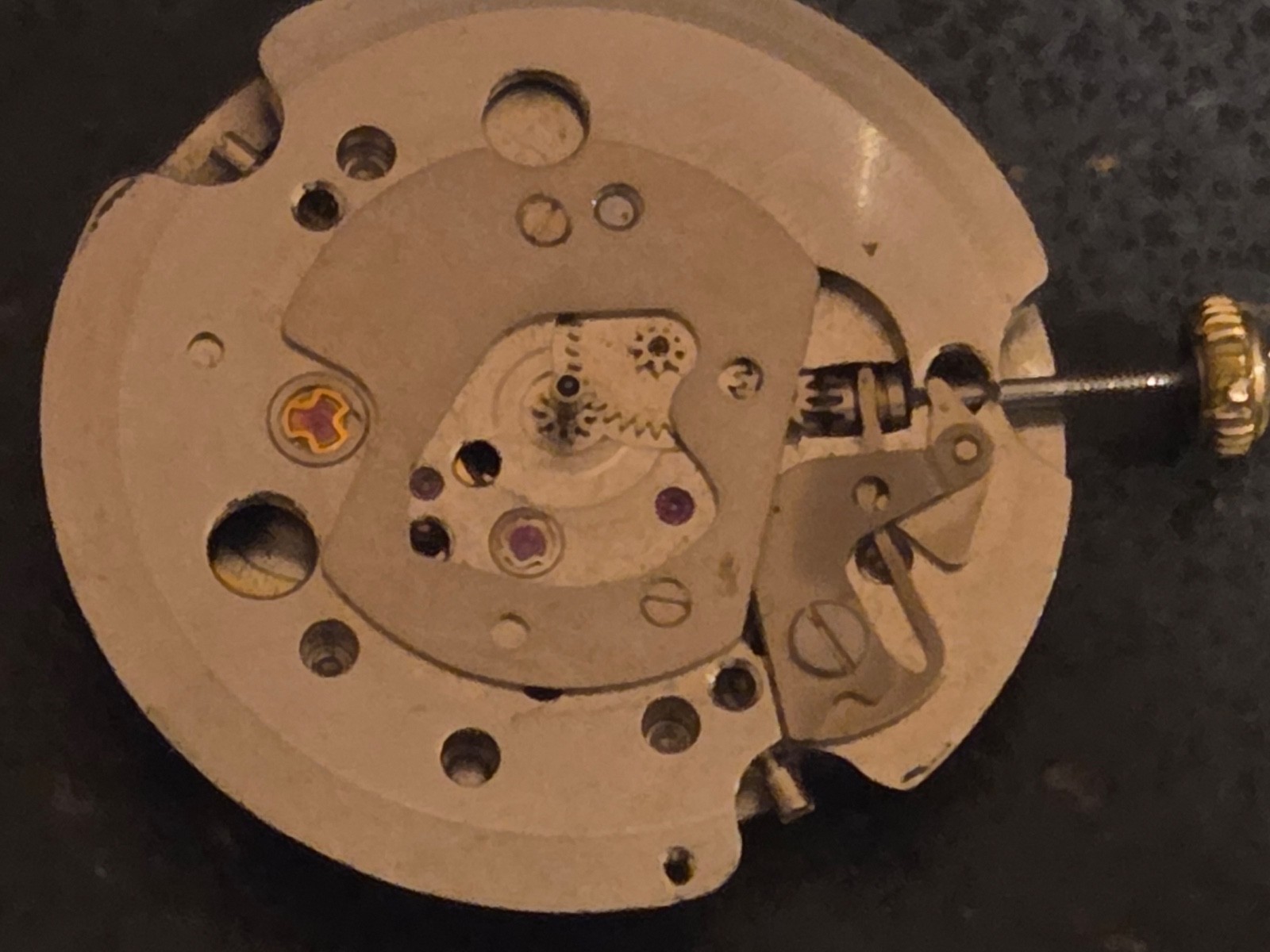 UC (UTC) (Seiko) 233. 21 Jewel men’s automatic movement, c. 1965.