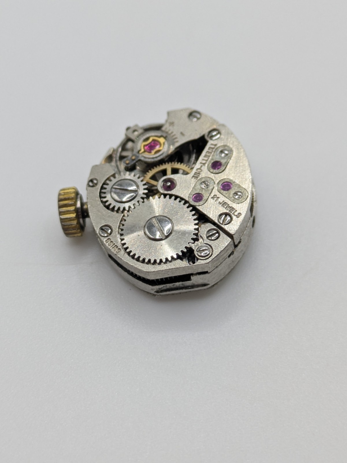 AS 1677 Talis Manual Wind Watch Movement 21 Jewels Swiss Made Untested 15.4mm