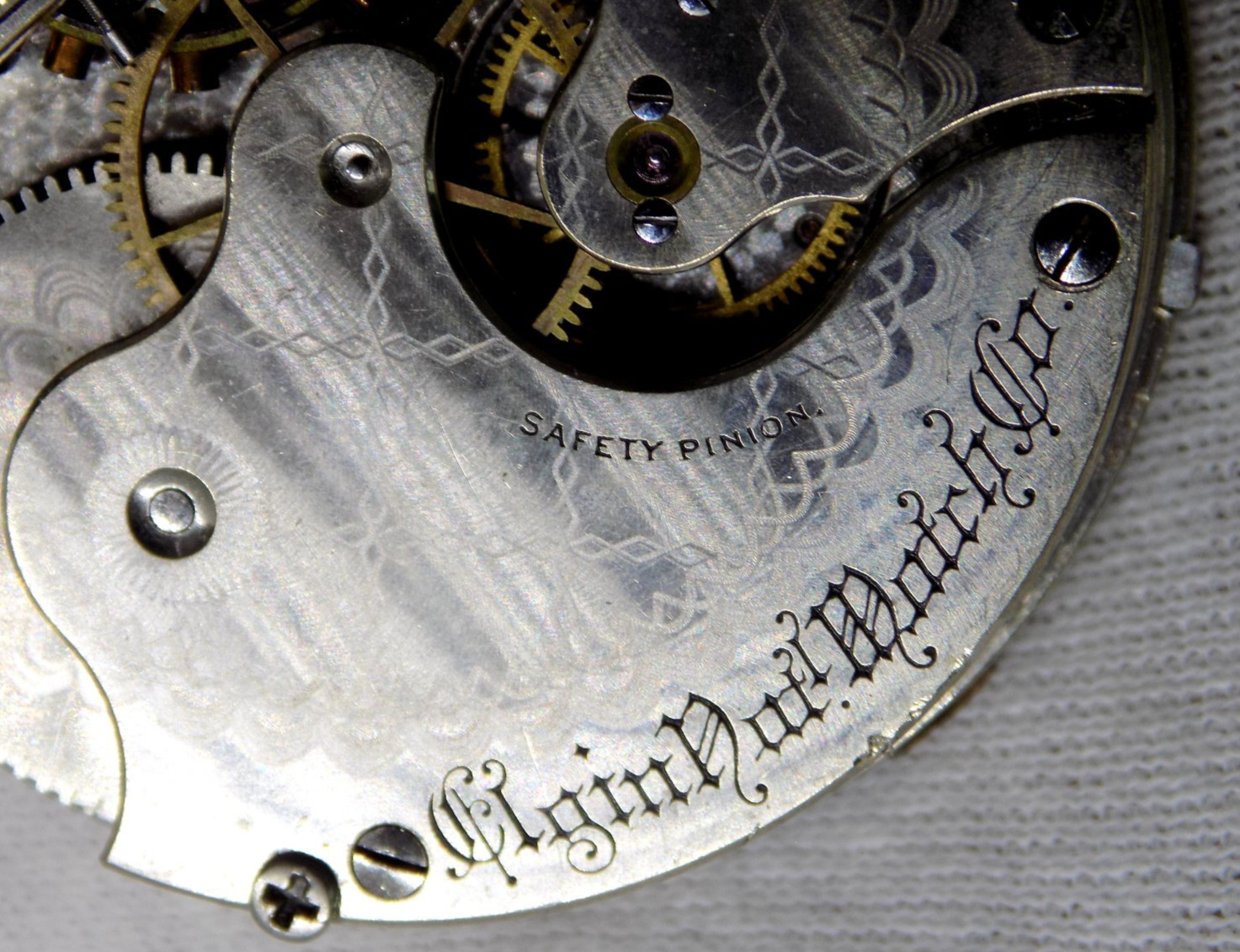 1891 Elgin National Watch Co. Grade 4 Model 3 16s Pocket 15J Watch Movement