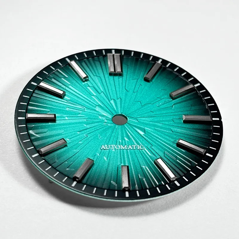 Gradient 28.5mm Texture Dial Blue Lume for NH35NH38 Movement