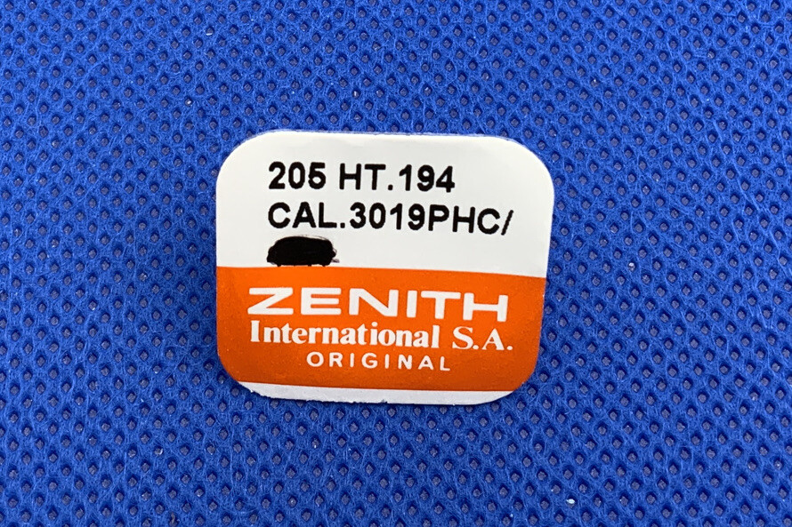 ZENITH 3019 PHC 205/693 (206) SS Center Wheel With Pinion. NOS 410-767 R Sealed