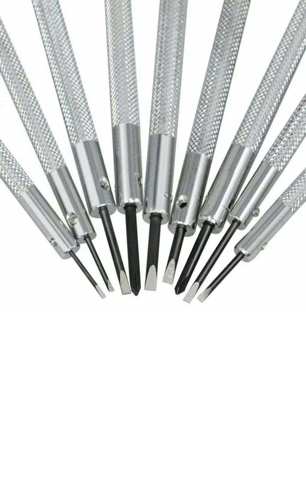 Precision Flat Slotted Blade Screwdriver Set Watchmakers Repair Tools