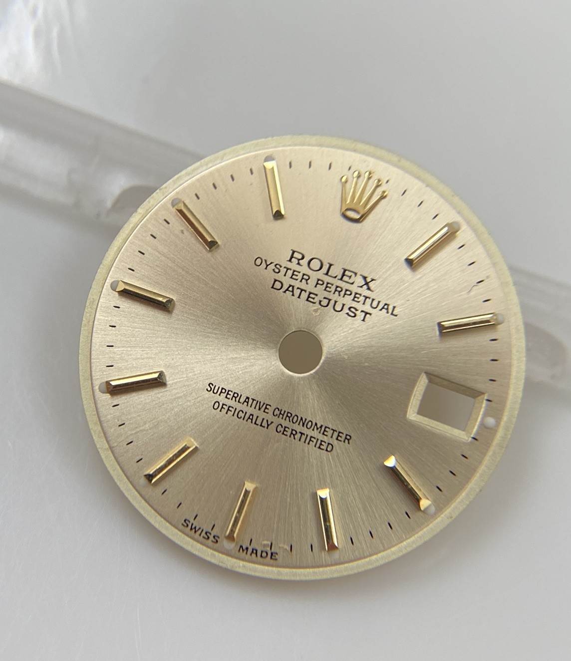 Genuine Rolex 26mm Ladies Datejust 6917 Cal. 2030/2035 Gold Dial