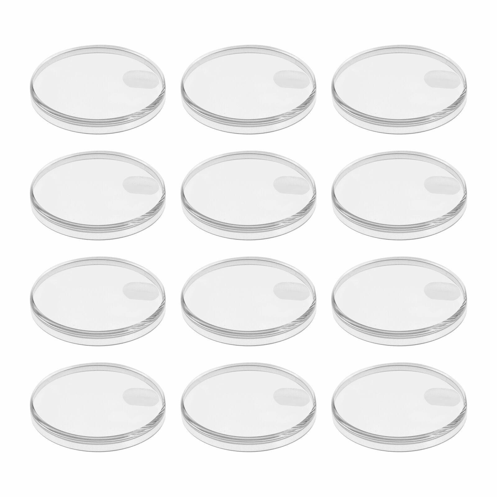 12 PLASTIC PLEXI WATCH CRYSTAL FOR ROLEX LADY DATEJUST 6516 6916 6917 6919 6927