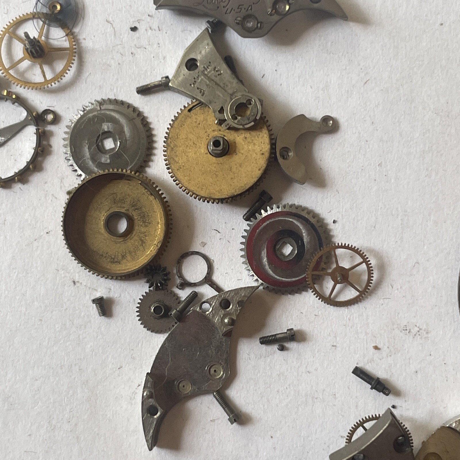Watch Elgin 973 as 1712 Movement 17 jewels for parts …