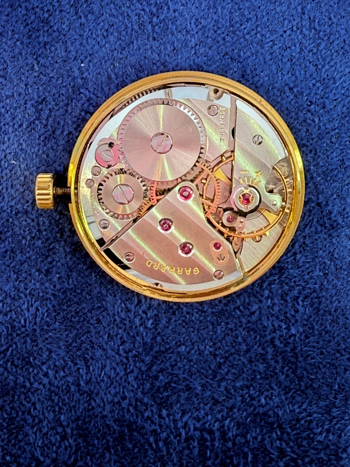 Gents Garrard Watch Movement Vintage Retro Spares Repairs