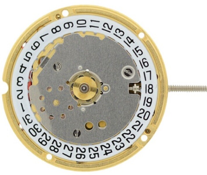 Watch Movement Quartz ETA F03.111/115 Date at 3 Position 3 Hands Height 4.0mm