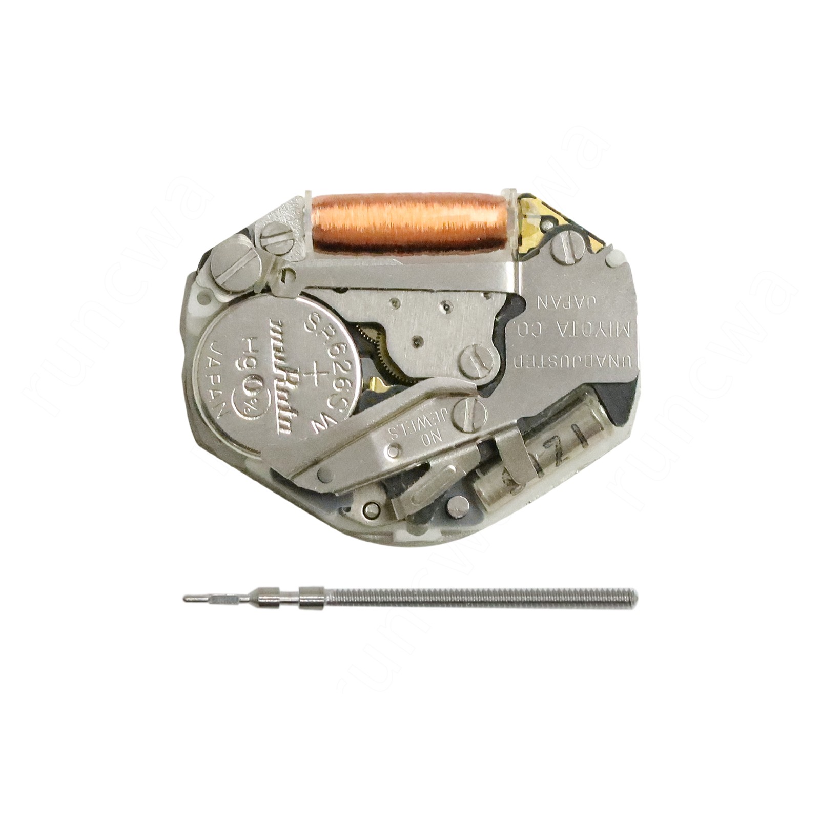 Original Miyota 2035 Japan Quartz Movement, 3 Hands – NEW