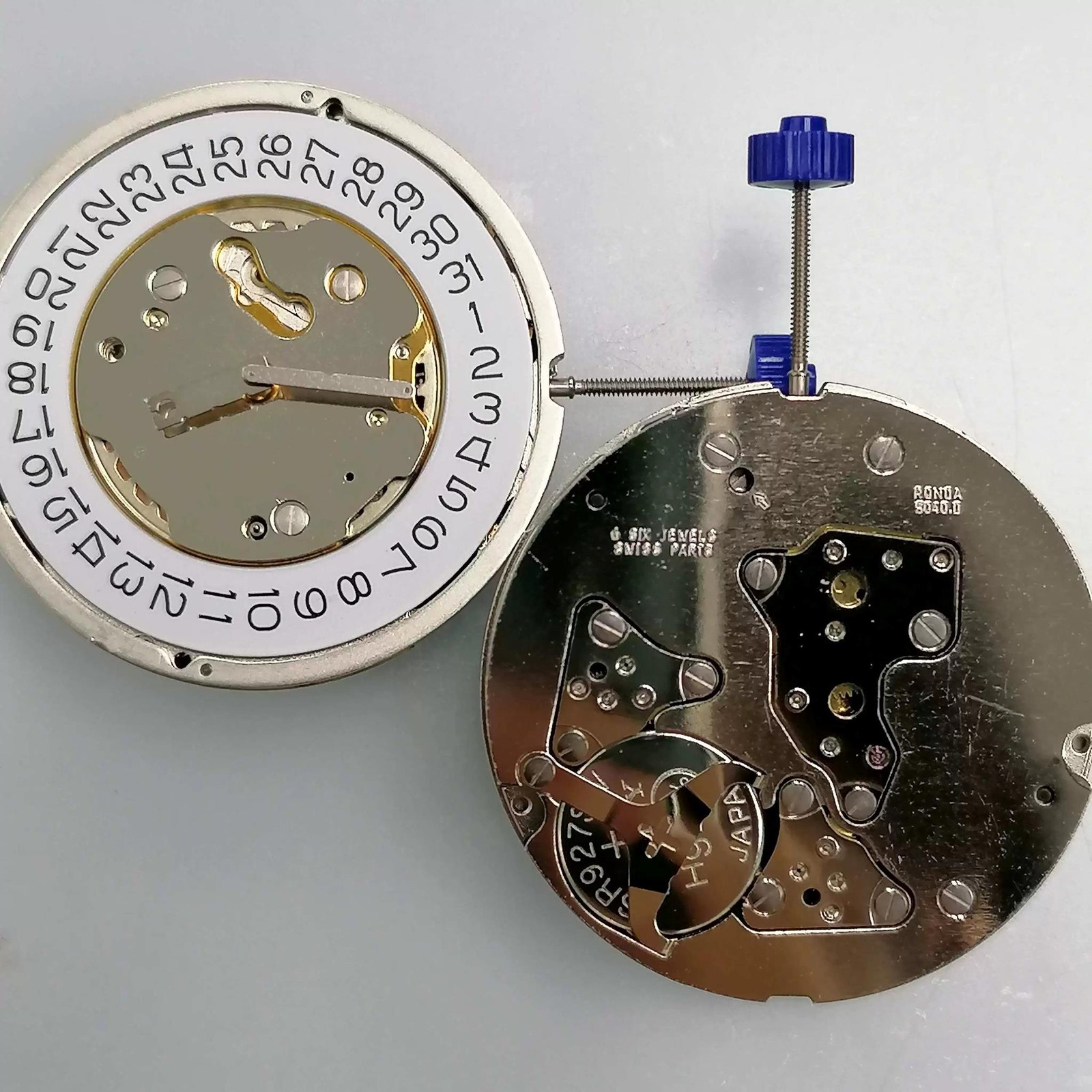 Swiss Part Ronda 5040.D Quartz Movement 5040D Date At 4 Watch Part