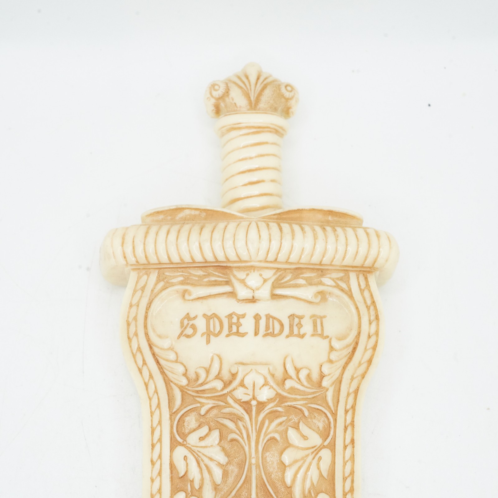 Vintage Speidel Golden Knight Sword Shaped Watch Band Case Only