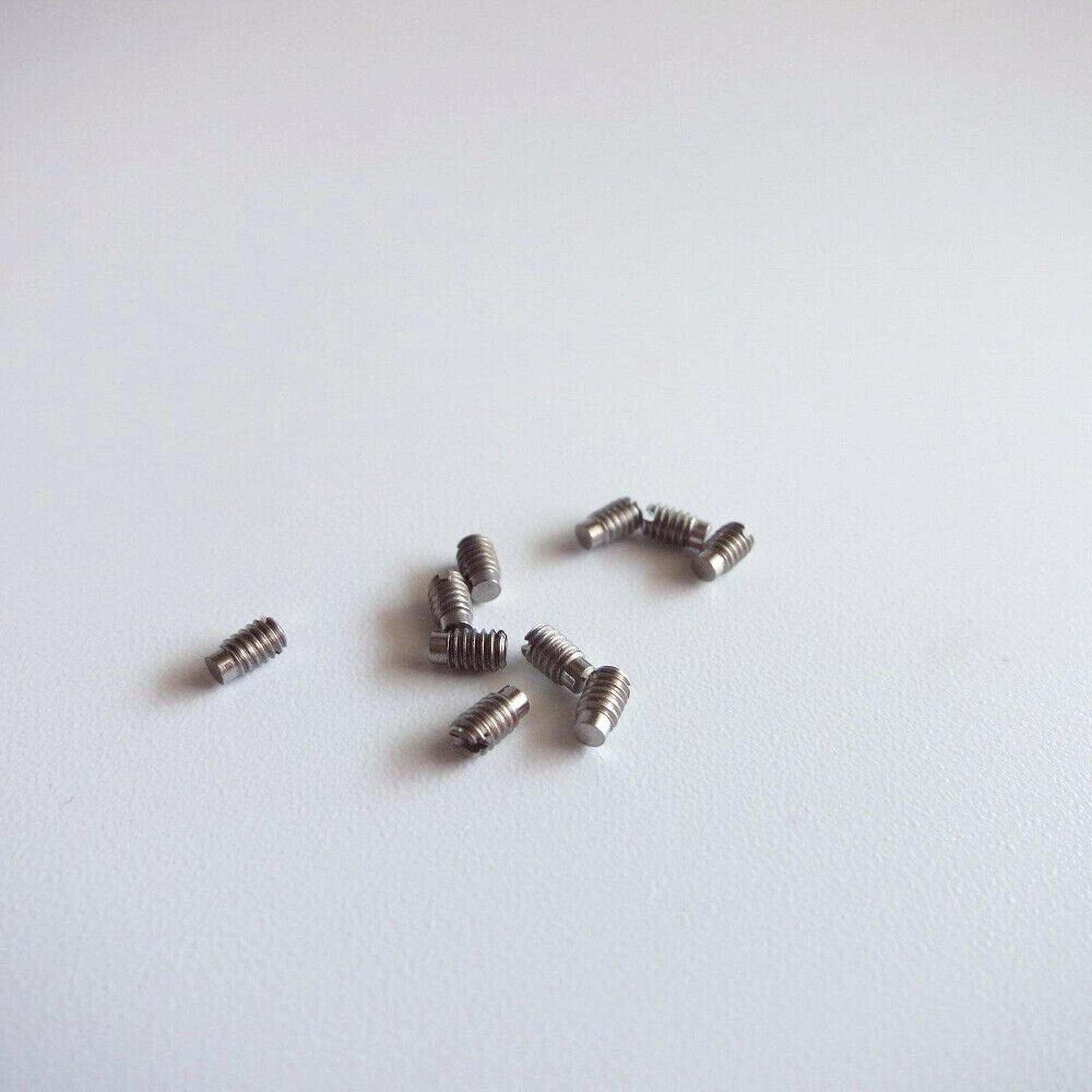 120pcs 12 Sizes Stainless Steel Watch Fixing Screws Pins Repair Accessories A