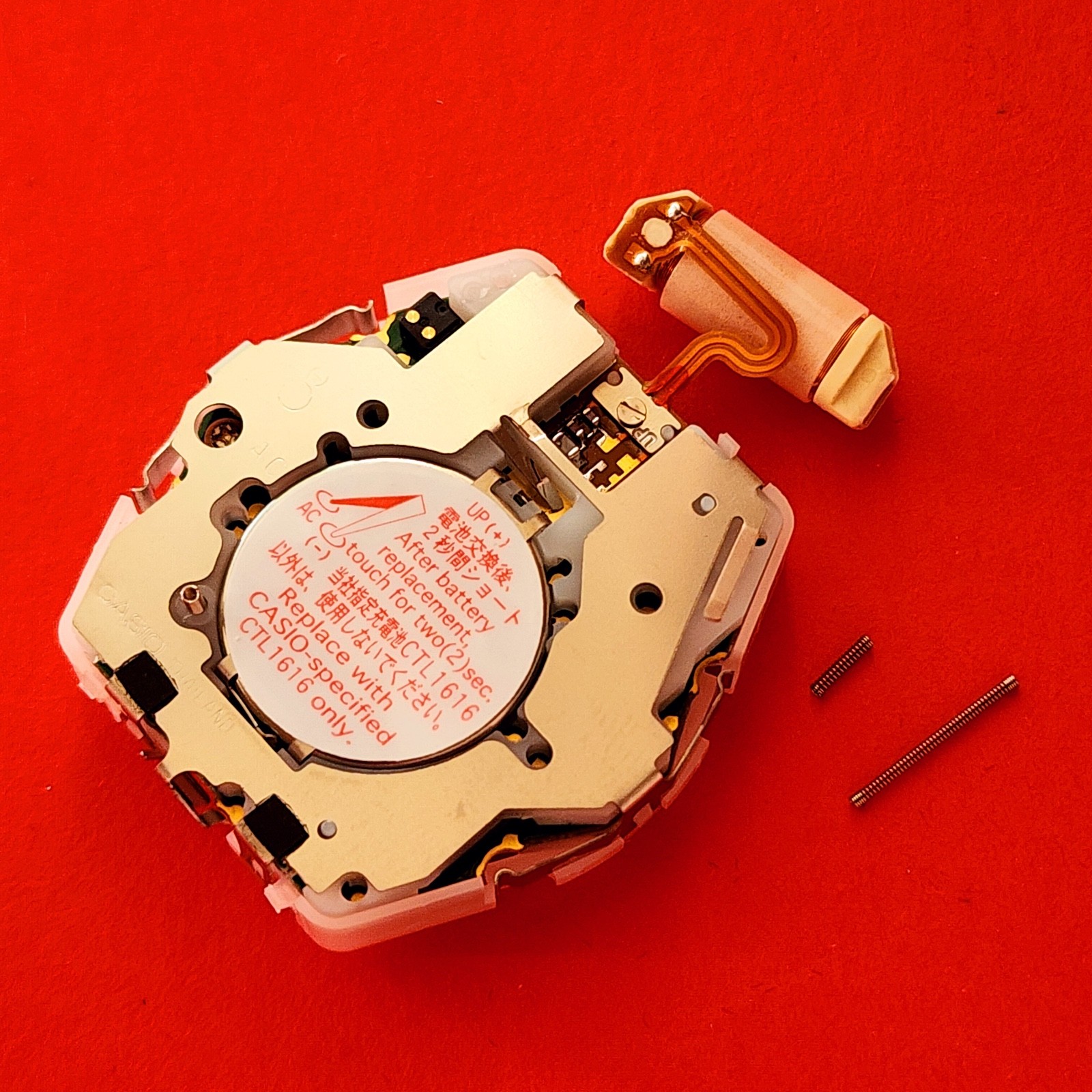 Casio Watch Movement Cal 2608 Quartz For Parts