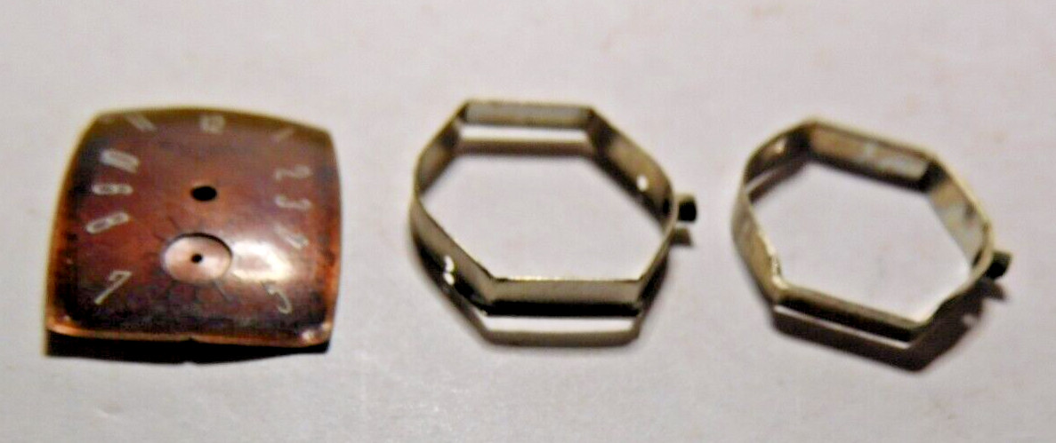 BULOVA 8 AC DIAL & MOVEMENT HOLDER. USED