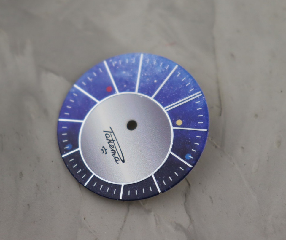 Dial for vintage wristwatches Soviet Watch Raketa Copernic, Kopernik