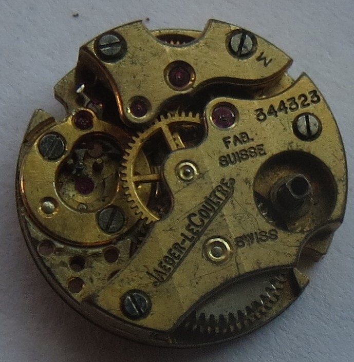 Jaeger LeCoultre lady wristwatch movement parts 15 mm. in diameter