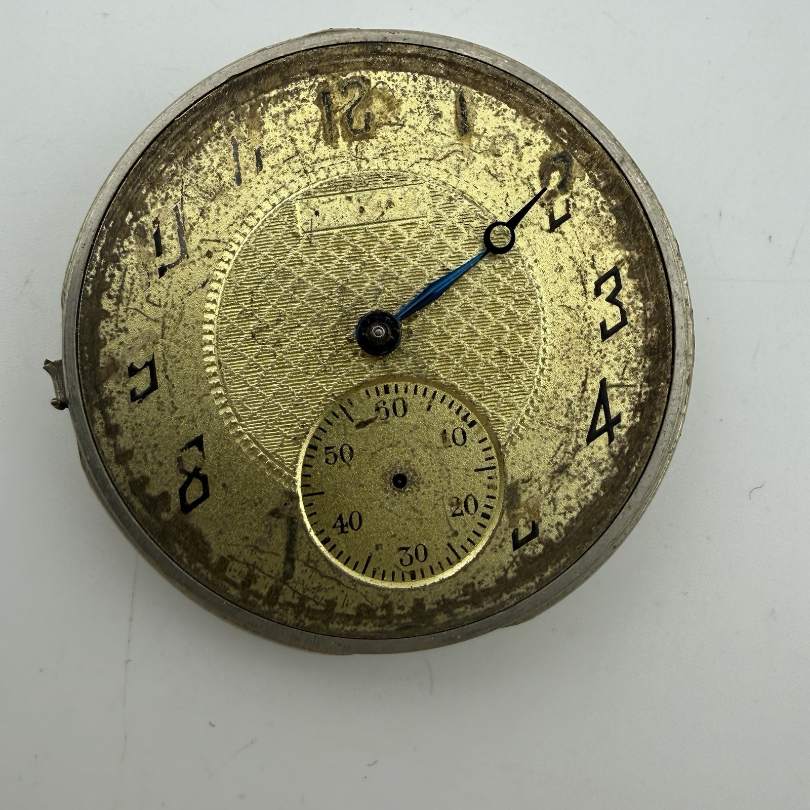 Waltham Pocket Watch Movement Size 12s Grade 220 Model 1894 – For Parts