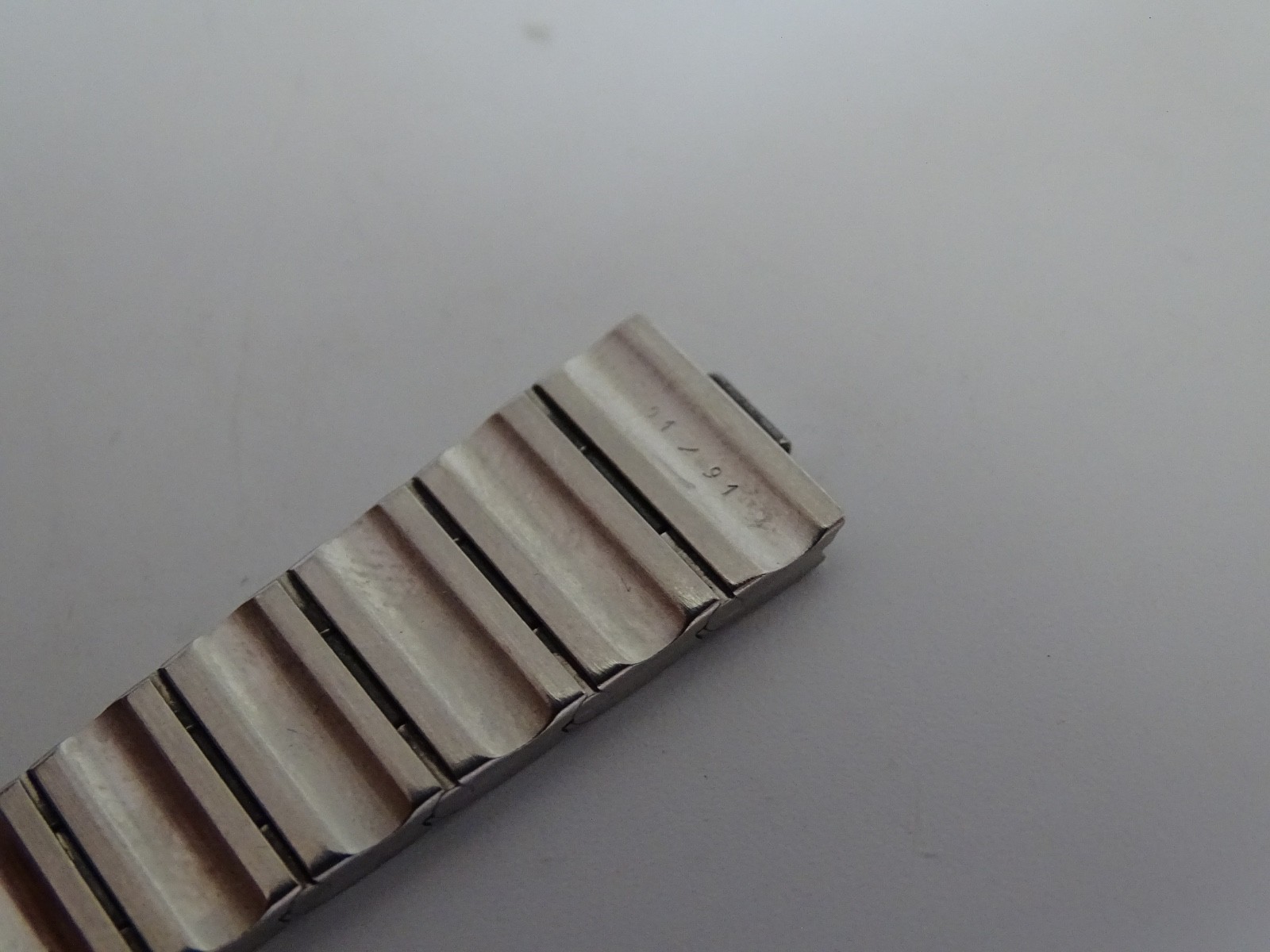 Cartier Santos Galbee Section of Links 14mm Gold and Steel Original Vintage