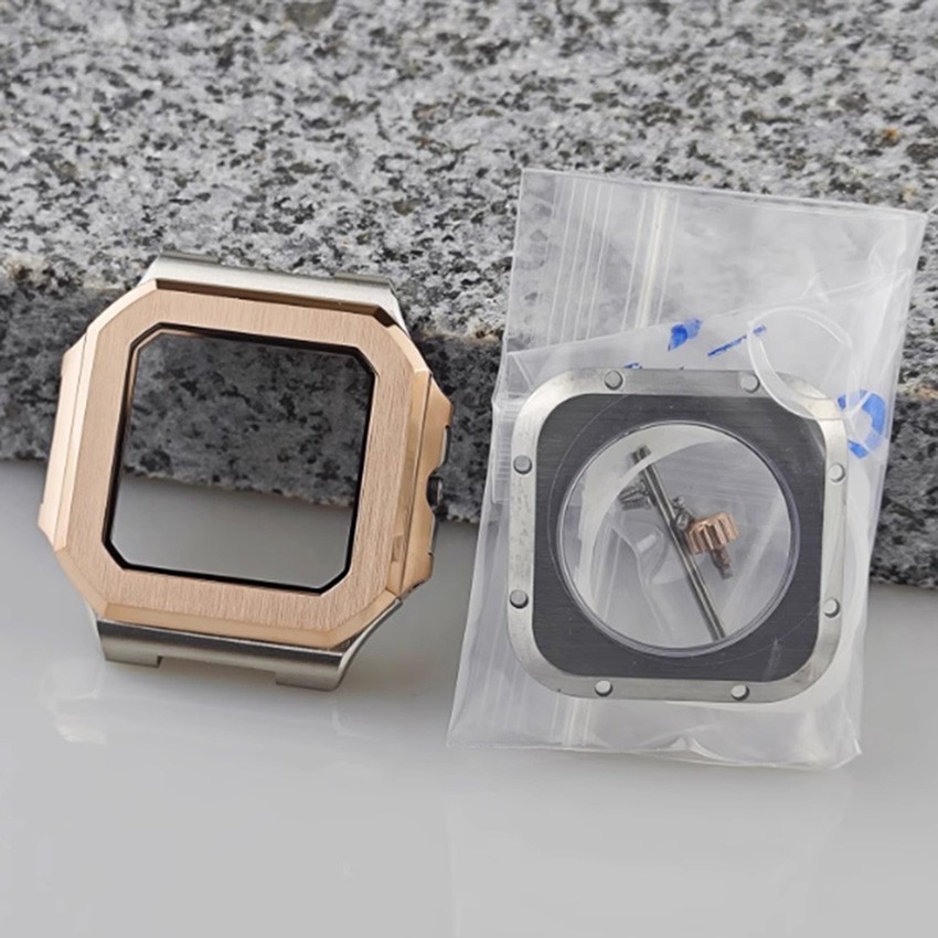 Nautilus-style Modified Screw-Back PP Case for NH35/NH36/NH38/NH39/NH34 Movement