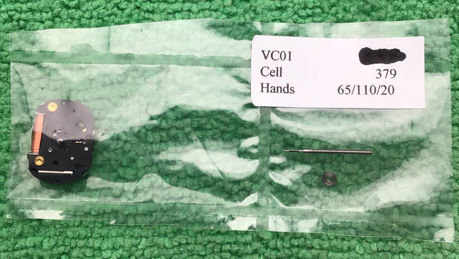 NEW HATTORI VC01E Genuine Watch Movement With Stem aa