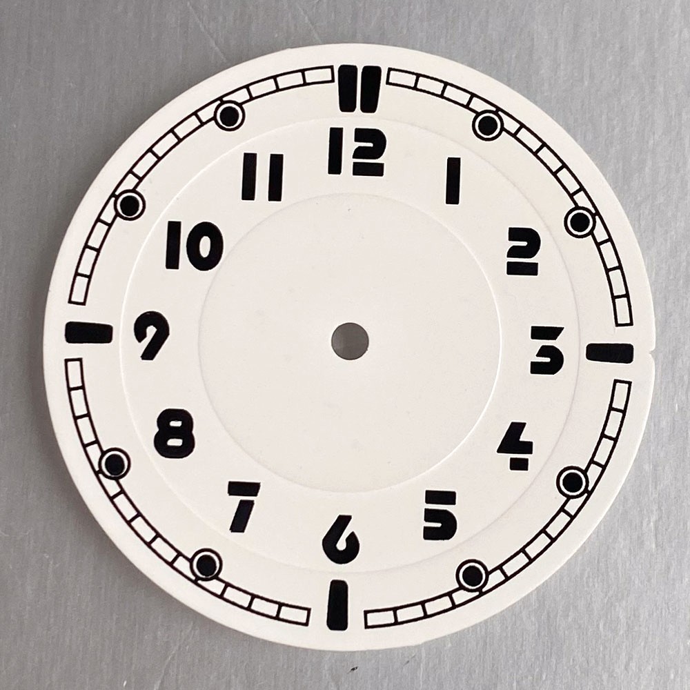 33.5mm Pilot Watch Dial & Hands Arabic Numerals Fit NH35 NH38 Miyota8215 PT5000