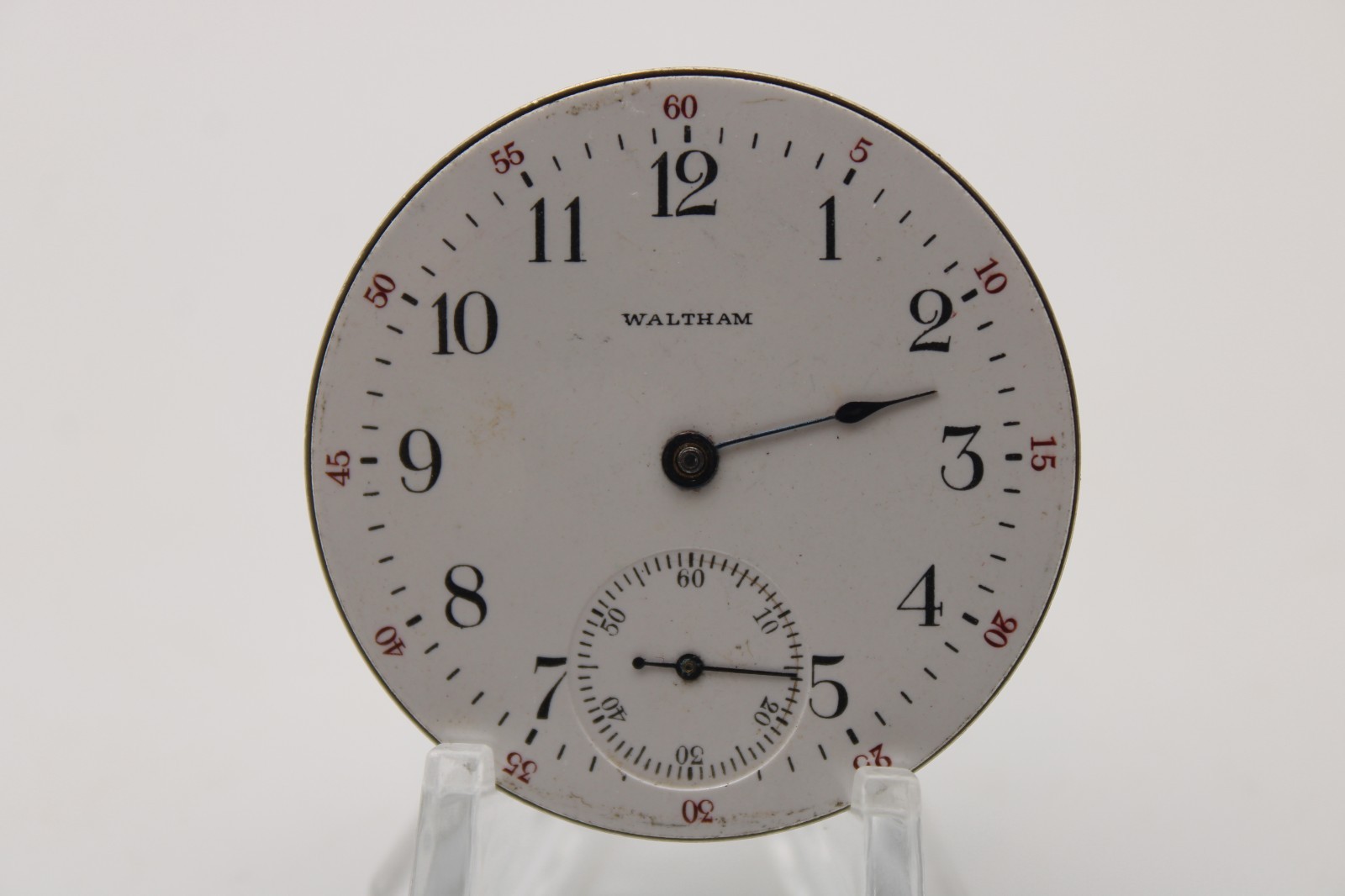 1902 WALTHAM POCKET WATCH MOVEMENT 11631122 GRADE 610 16s 7j (QE)