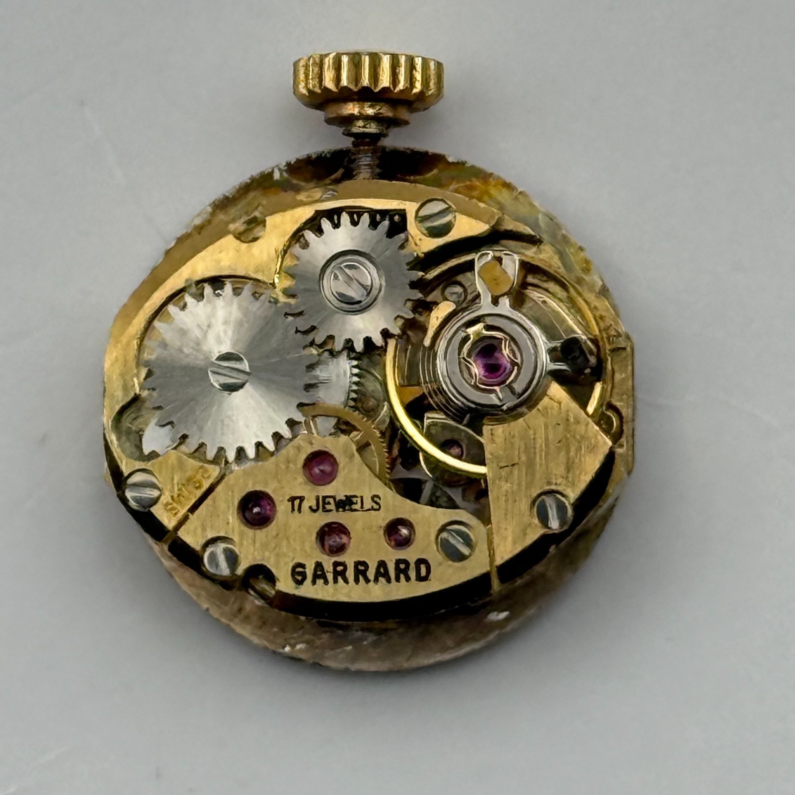 ETA 277.001 Watch Movement Running Garrard Ladies 17J Swiss Parts Repair 13mm