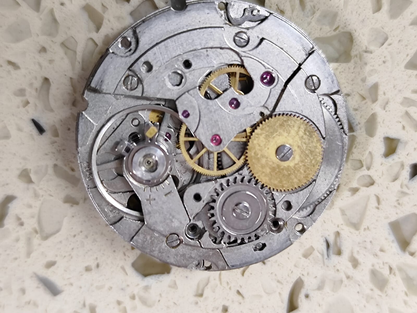 ETA 2846 Incomplete Movement -Automatic West end With Dial