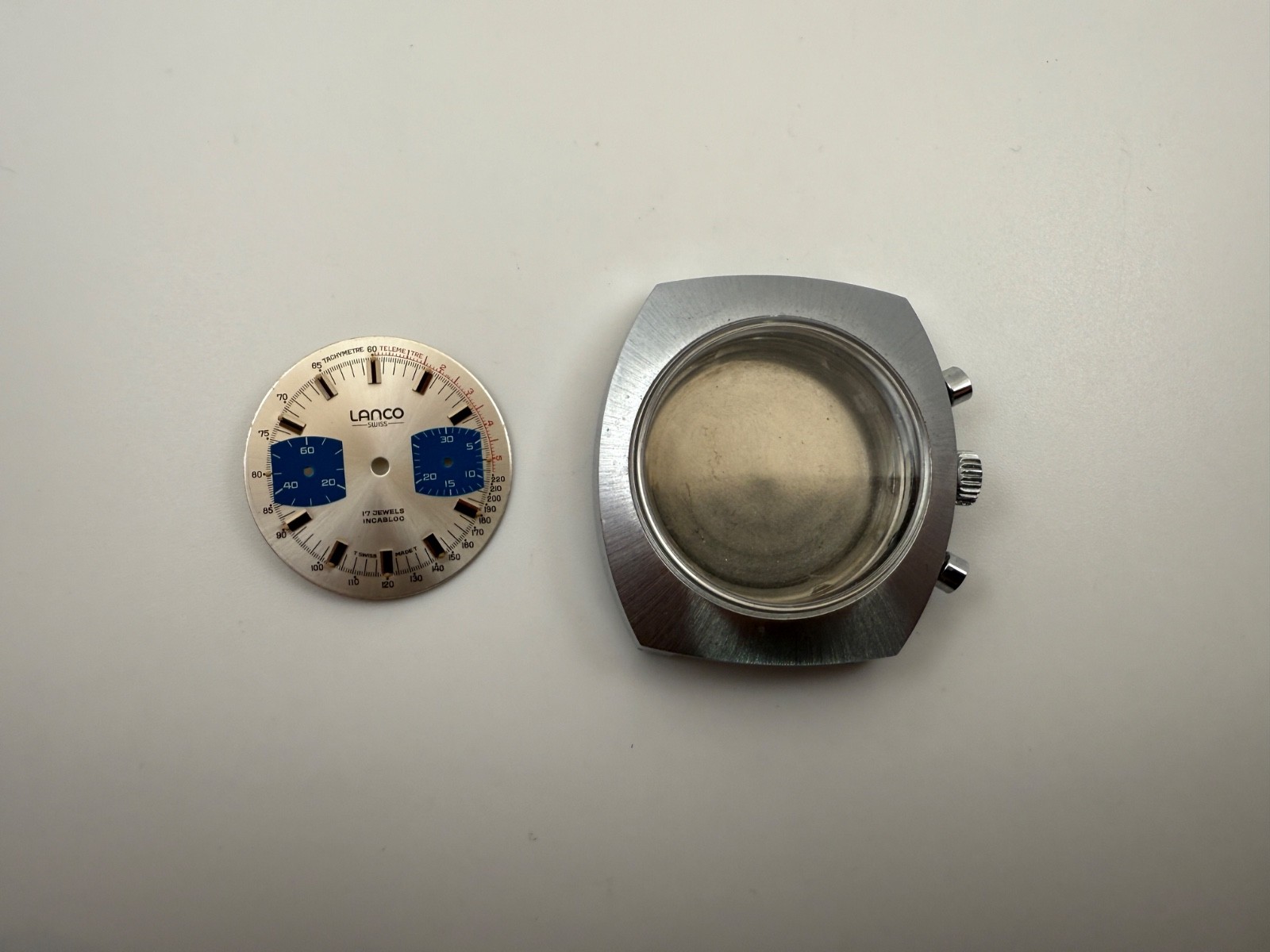 Lanco Monaco Case for Valjoux 7733 and Lanco Monaco Dial