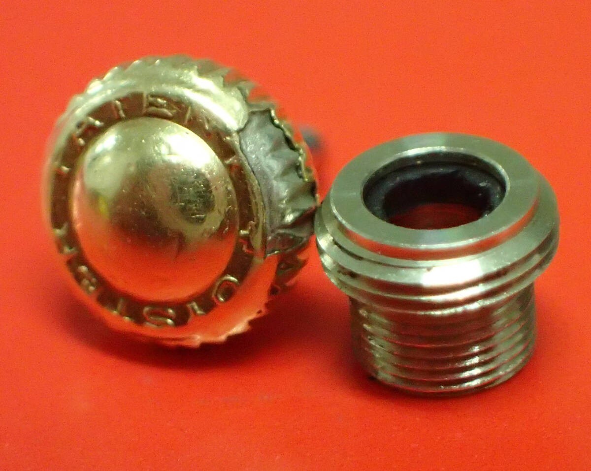 ROLEX Original Patent Gold Crown Tube 5.5mm Bubbleback Oyster Royal