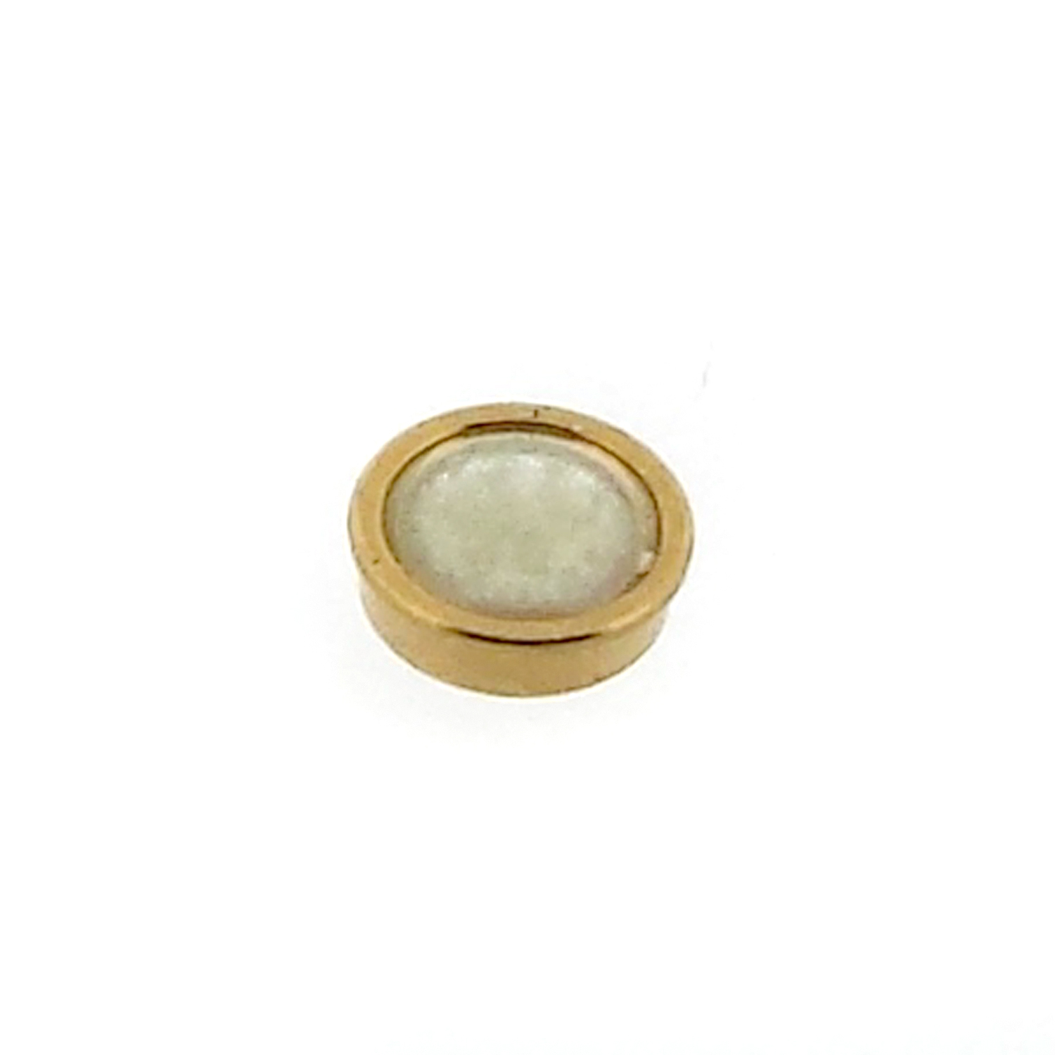 Sapphire Pearl Lume fits Rolex Submariner Inserts silver or gold plated