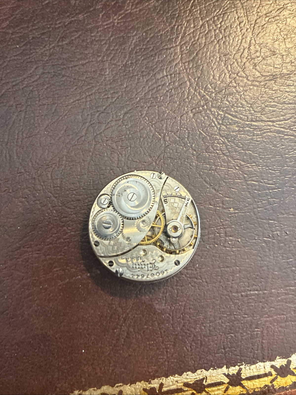 Elgin Grade 320 7j Movement Size 0s For Parts