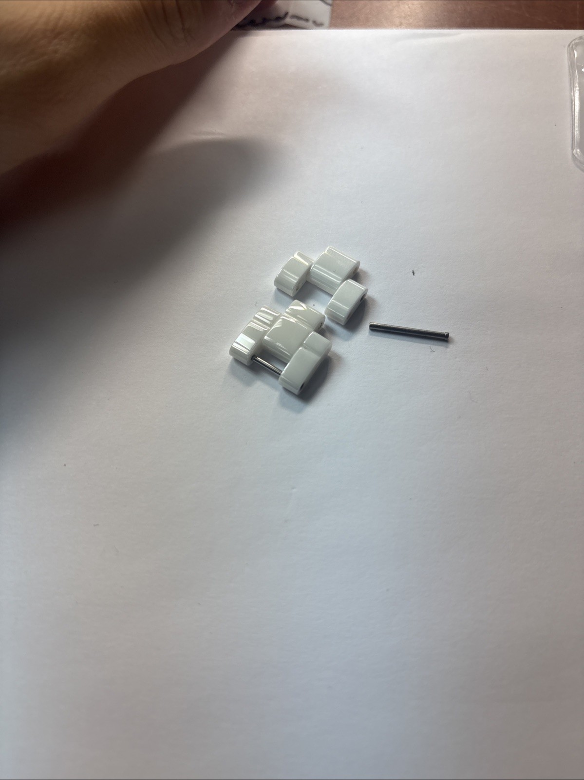 Michelle Links For Watch 3 An A Half Links As Is Ceramic White