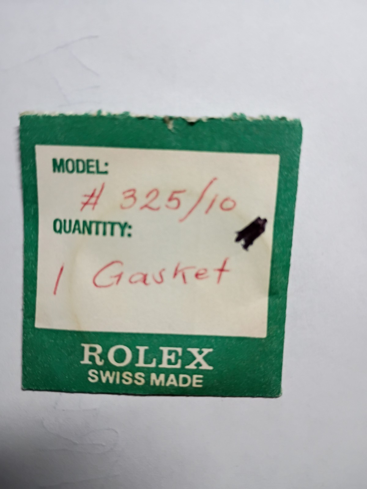 Rolex Case Back Gasket