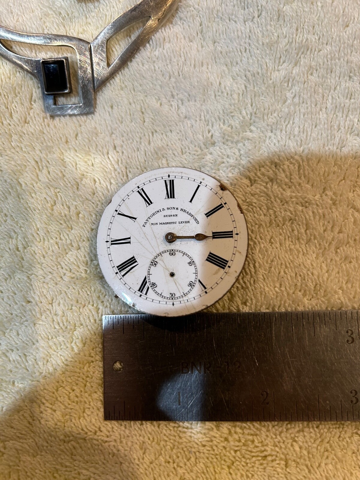 Fattorini & Son’s Bradford Pocket Watch Movement