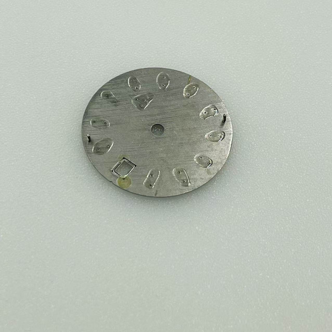 28.5mm Watch Dial Blue Green Luminous For NH35 NH34 GMT Movement GS Dials Parts