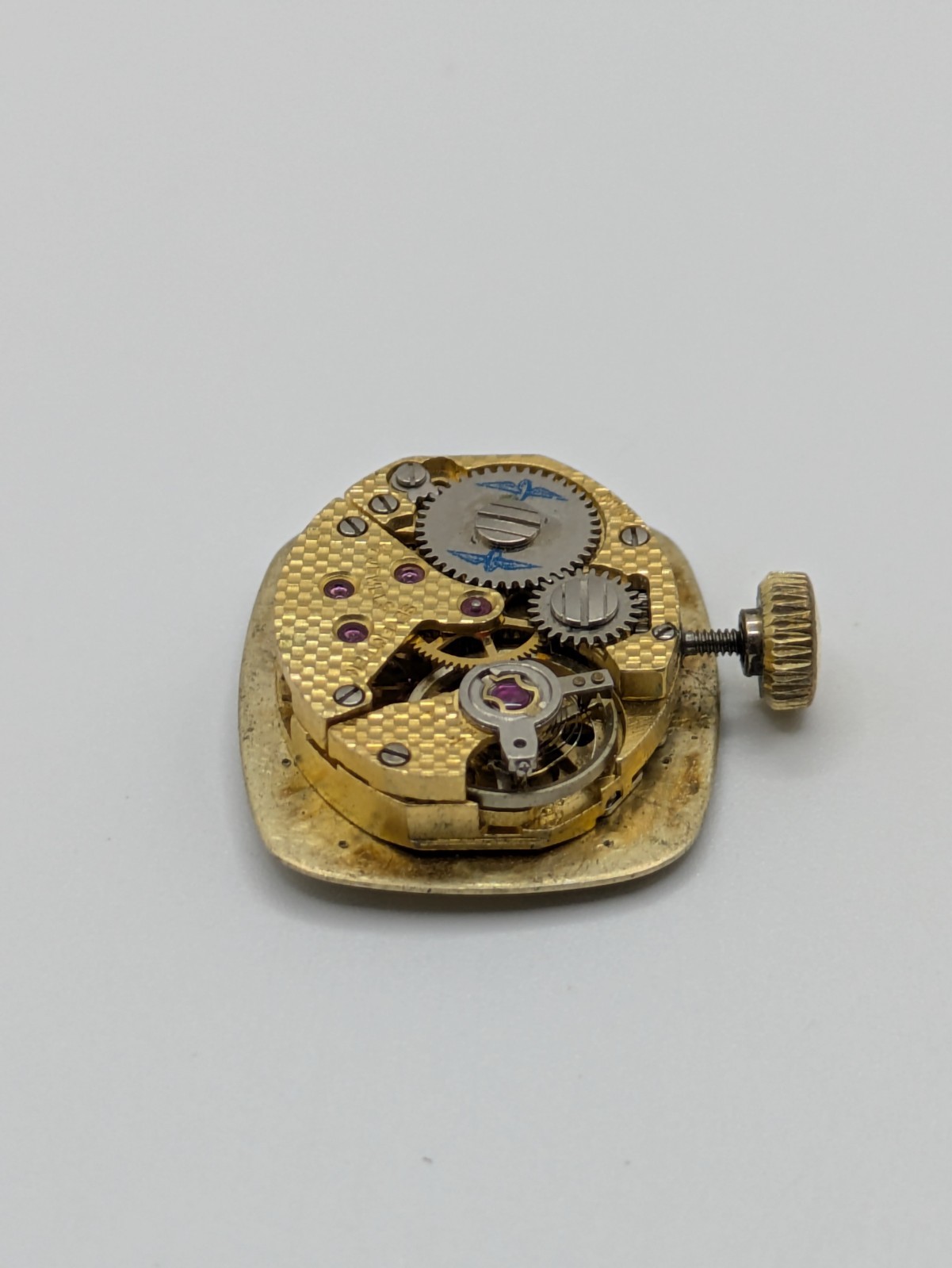 Rotary AS 1977-2 Manual Wind Watch Movement 17 Jewels Swiss Parts Repair 18.7mm