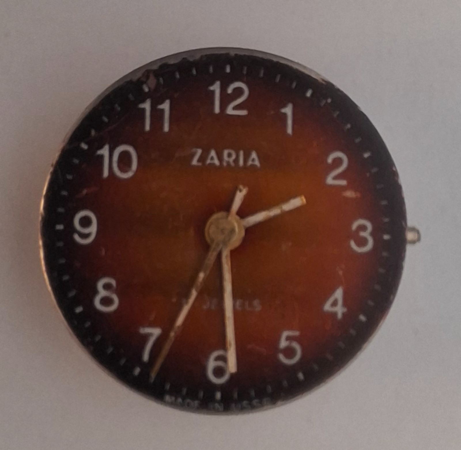 Lot 40 Soviet Watch Movements Zarja Poljot 17J w/Dial, Individually Bagged