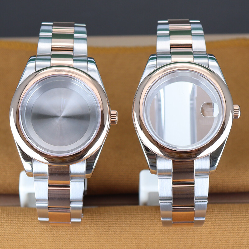 Mechanical nh35 Watch Cases Oyster Permanent Datejust Watch Band For Seiko nh36