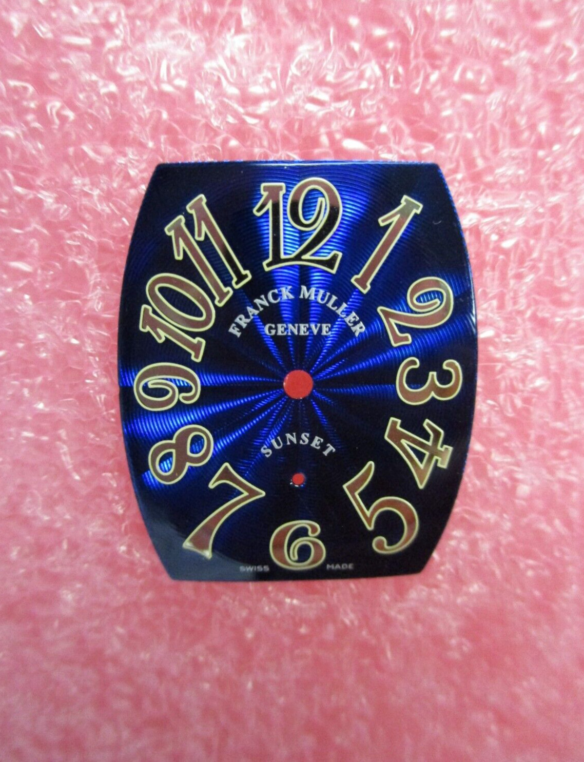 FRANCK MULLER Geneve SUNSET Blue Tonneau Dial Approximately 23.1 mm x 27.9 mm