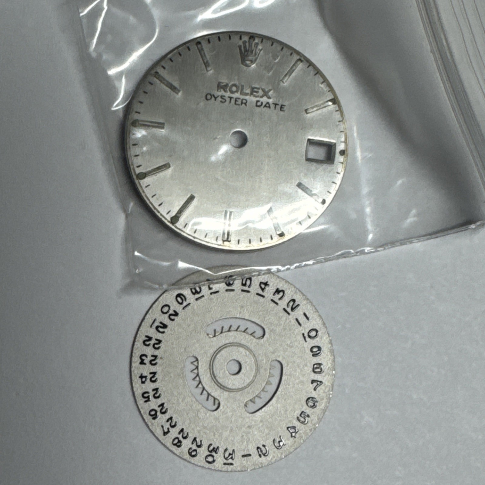 Rolex 6466 OysterDate Precision Dial Original Rad Datewheel Pre 1965