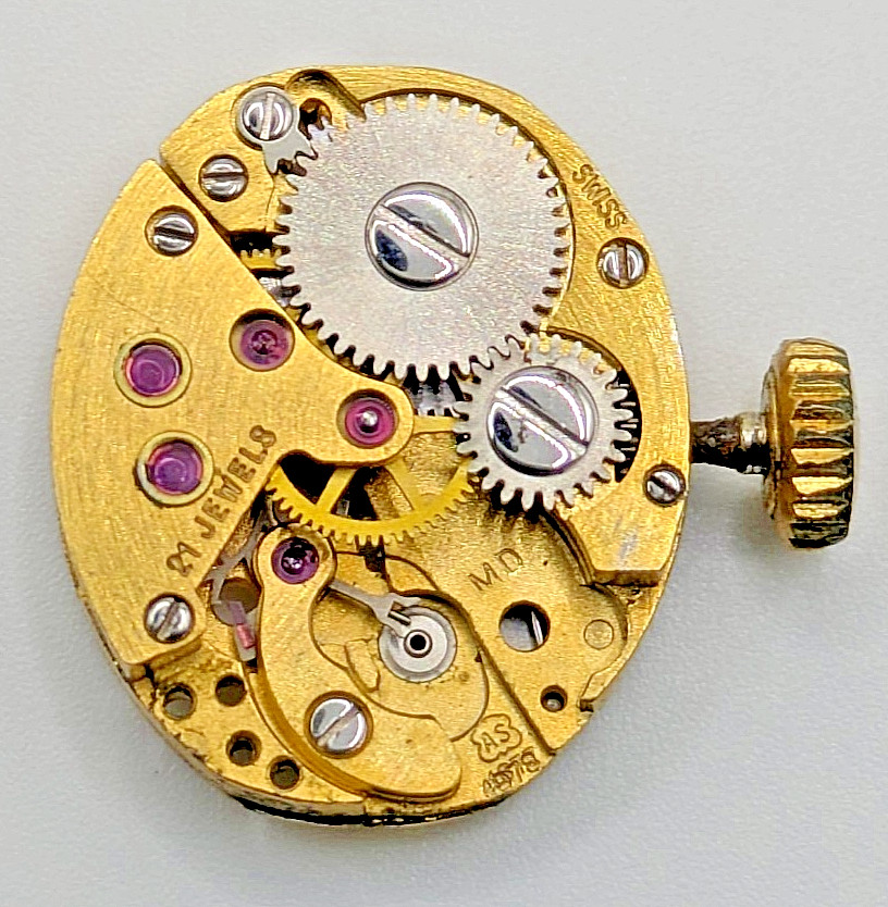 AS 1978 (Marked 1977/1978) Manual Movement For Parts See Photo / Video 16.4mm