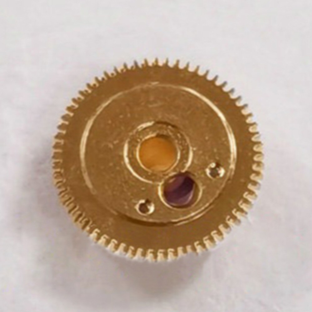 Golden GMT 24-hour Hour Wheel Generic for 3186 Mechanical Movement Replacement