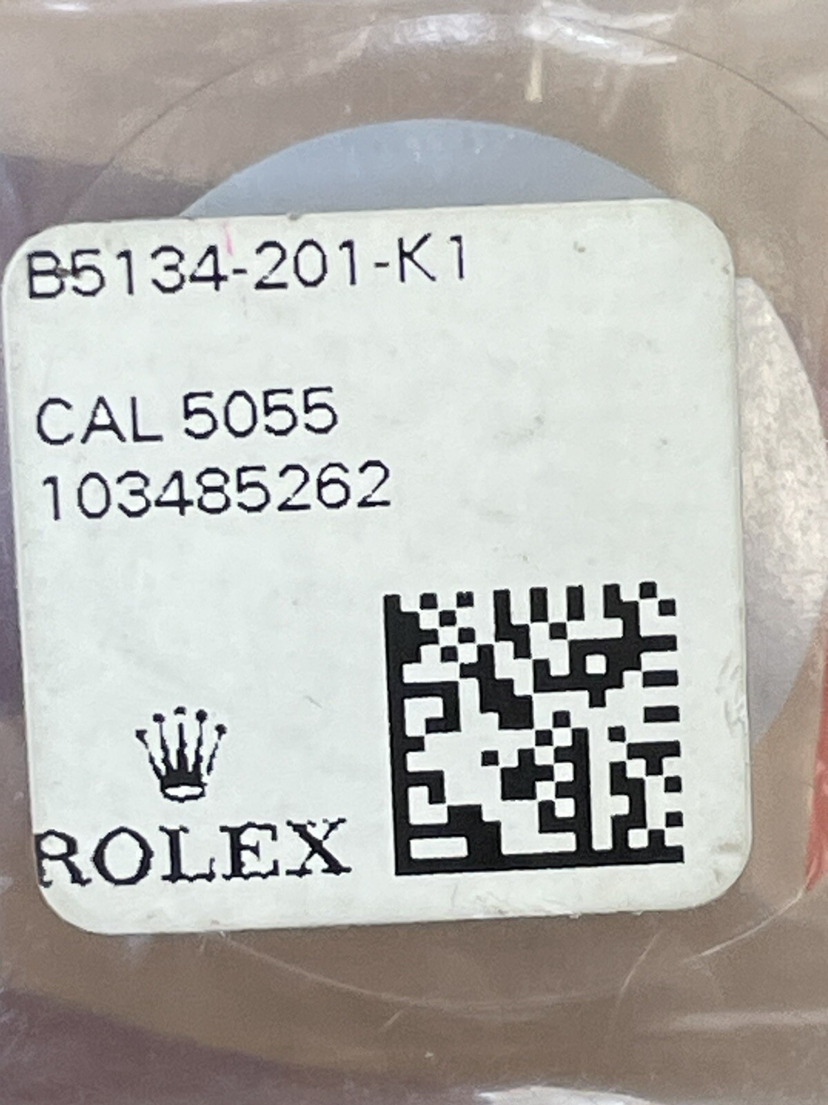 Authentic sealed ROLEX 5055 SAUDI ARABIC UAE OMAN CALENDAR DISC Hk800