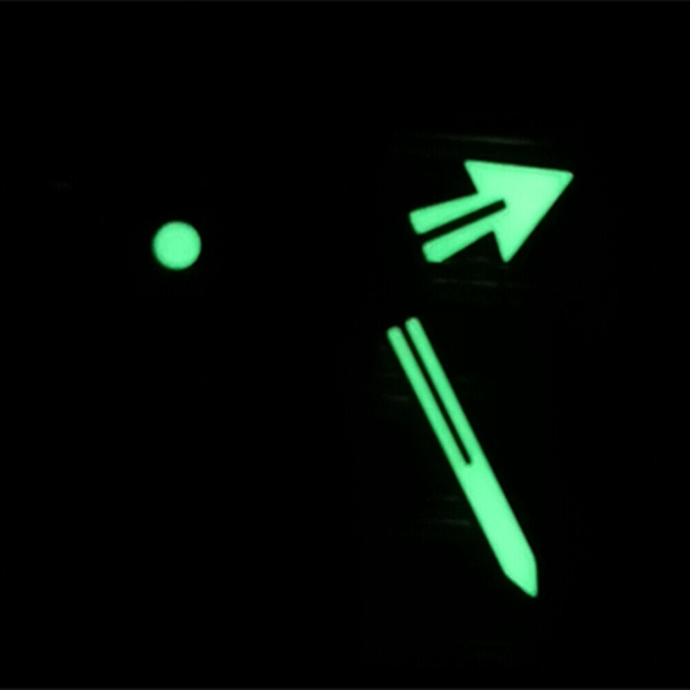 C3 Green Luminous Watch Hands Sets For NH35A/SK*007/SRP777 P1-3-C